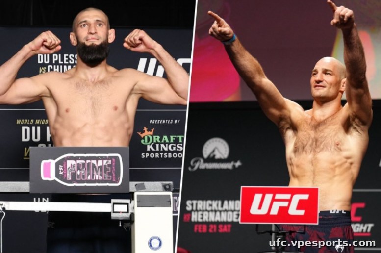 ufc 328 ชั่งน้ําหนัก