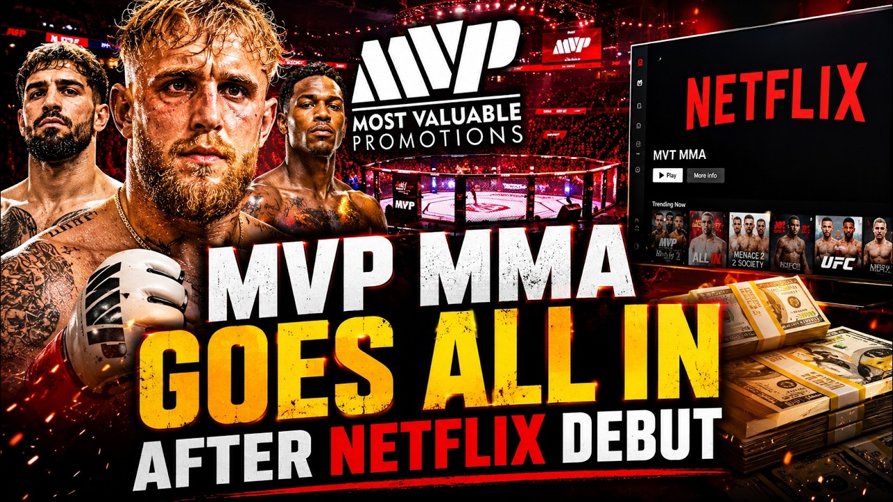 NETFLIX Is Coming For UFC? Jake Paul’s MVP MMA Just Changed Everything