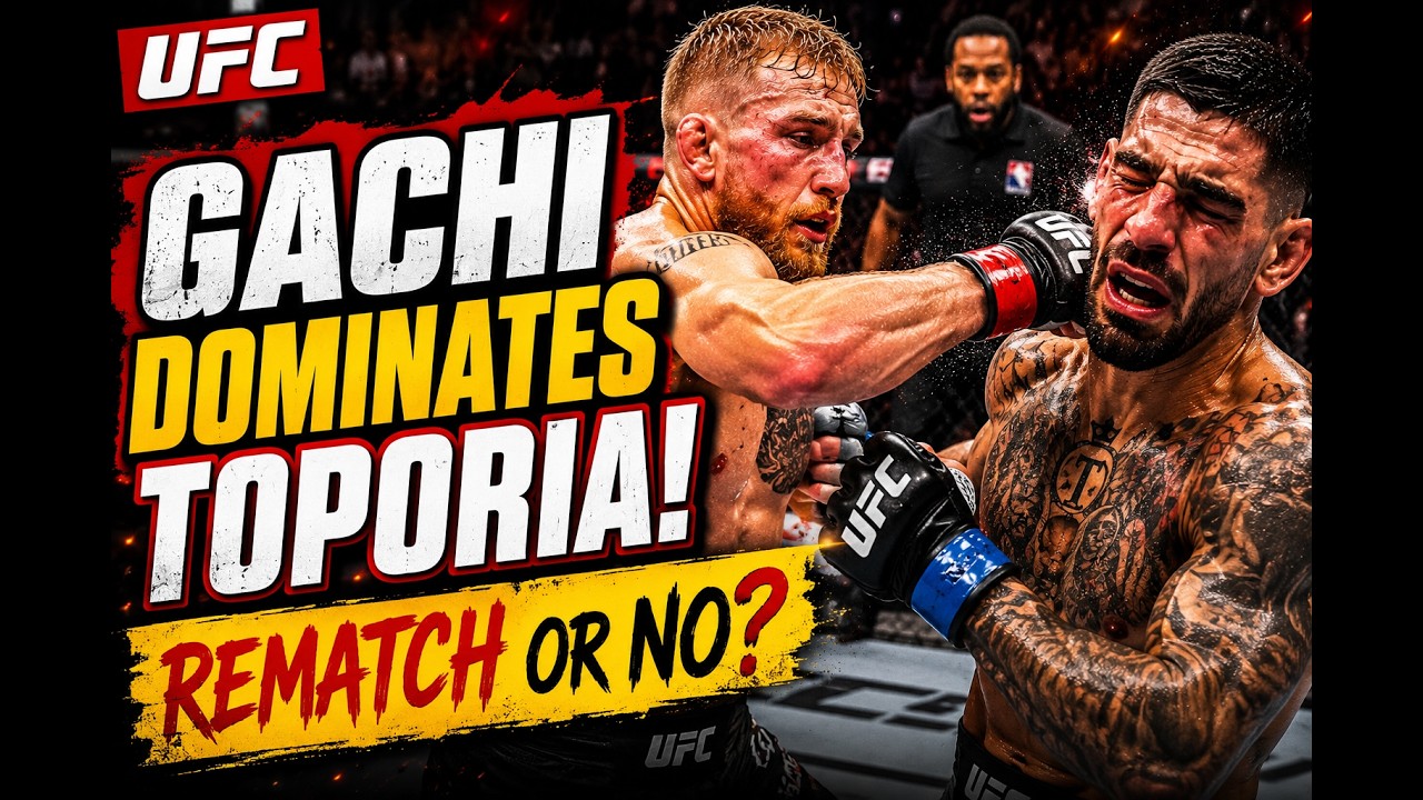 Gachi Dominates Toporia | UFC Freedom 250 Lightweight Title Breakdown & What’s Next!