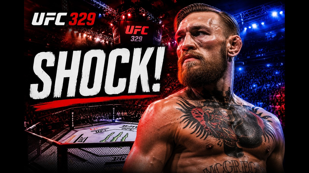 McGregor’s FUTURE in Jeopardy? UFC 329 Shocker RECAP!
