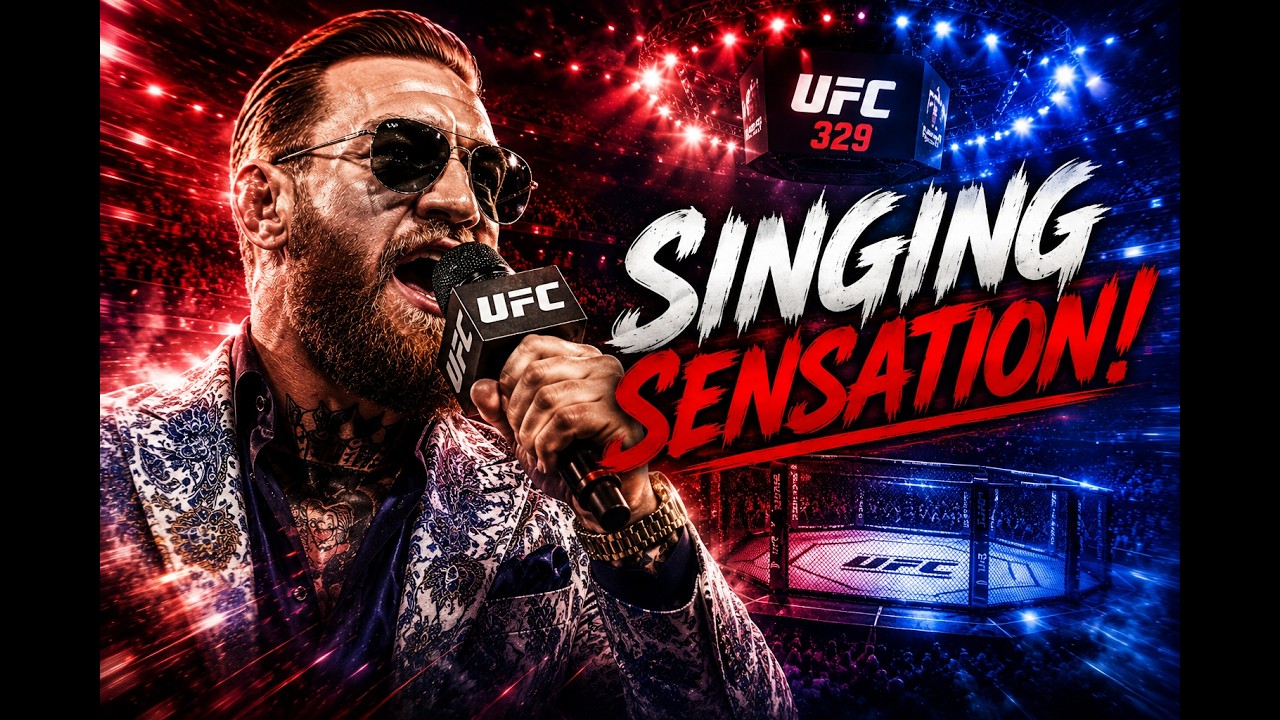 Conor McGregor SINGS Wonderwall? UFC 329 Pre-Fight Highlights!