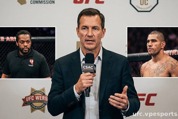 Herb Dean, Alex Pereira, Andy Foster — Foster Backs Dean on Pereira-Gane Calls