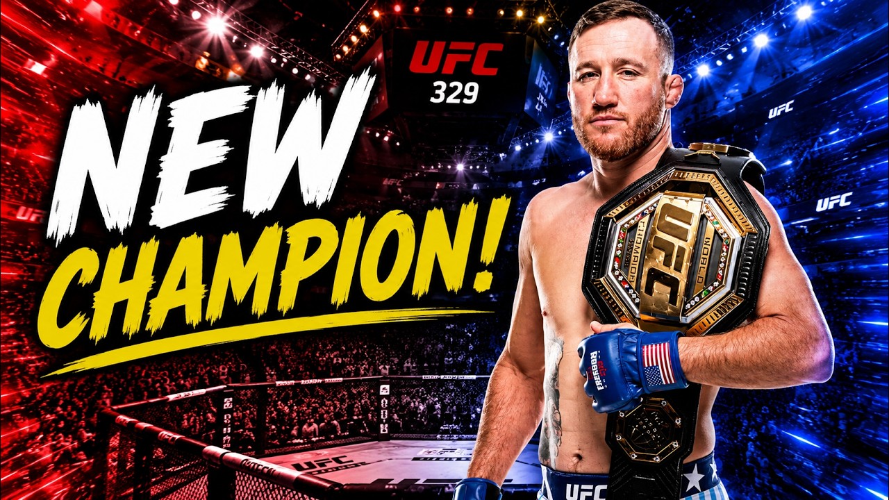 Justin Gaethje Shocks the MMA World