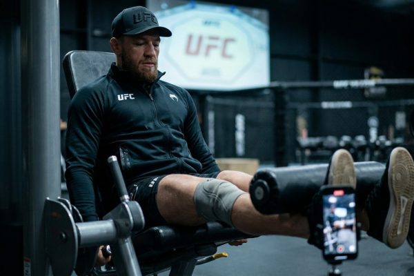 McGregor Shares Knee Rehab
