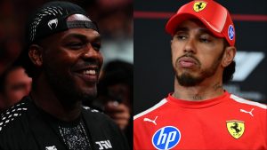 Lewis Hamilton and Jon Jones