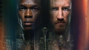 Israel Adesanya und Joe Pyfer